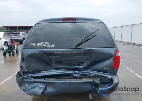 2001 Dodge Grand Caravan Es from USA, damaged, VIN 2B8GP54L91R314227